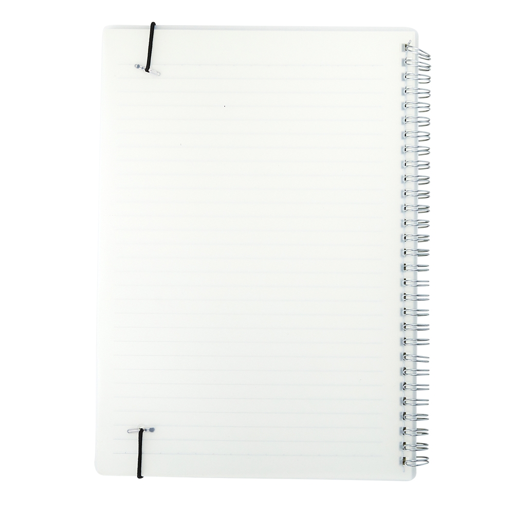 Caderno B5 Plastico