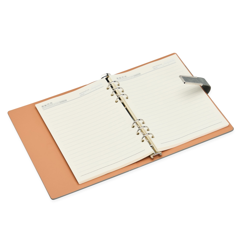 Caderno Fichario Pu