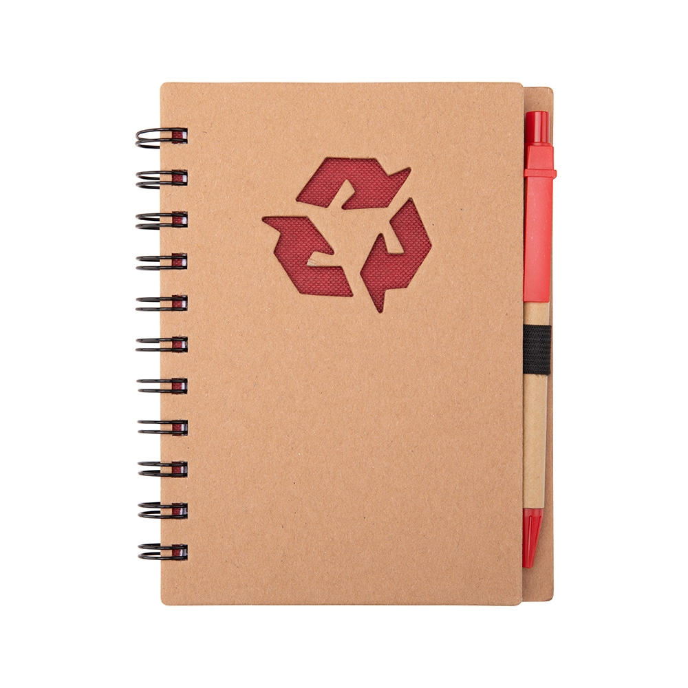 Caderno Ecologico Com Caneta