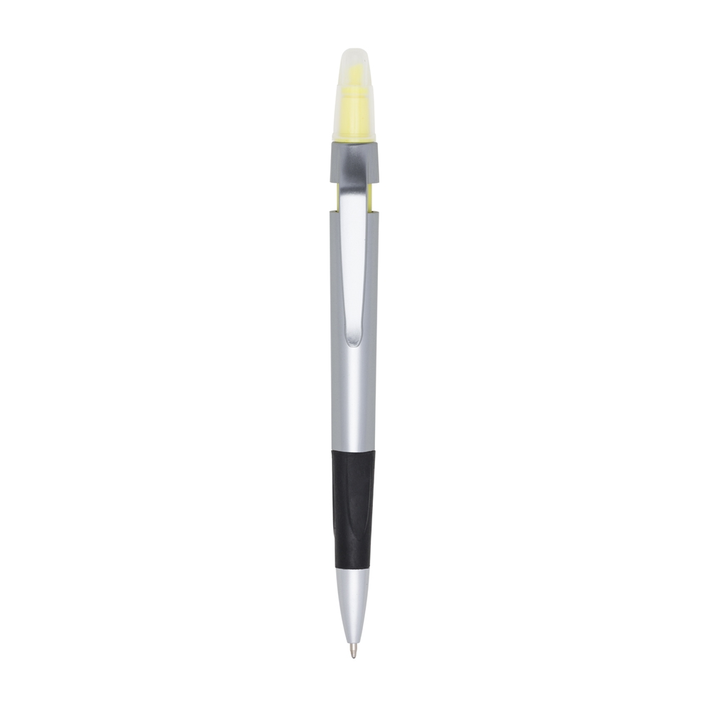 Caneta Plastica Marca Texto AMARELO
