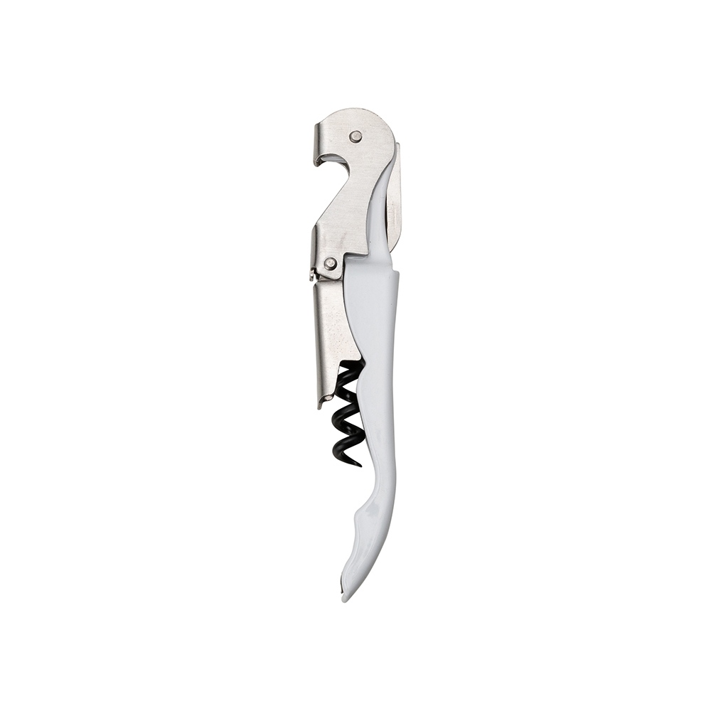 Saca Rolhas 2 Estagios Metal BRANCO