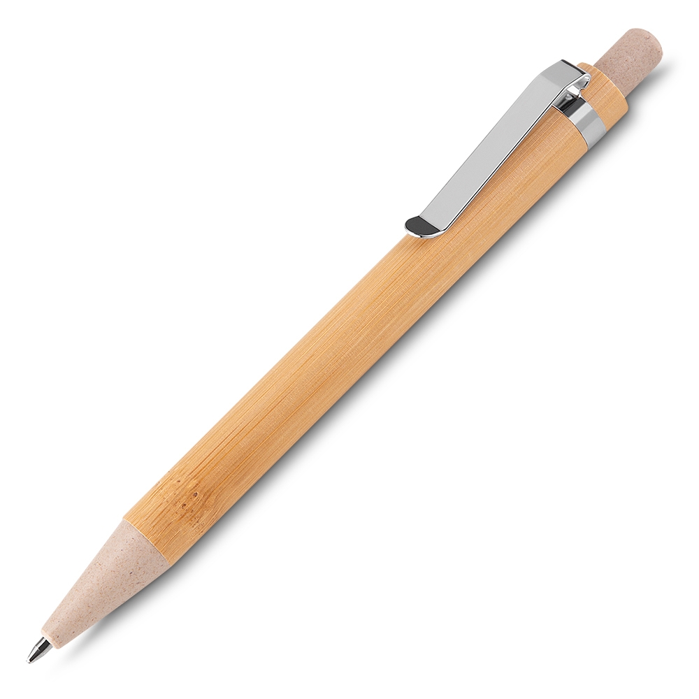 Caneta Ecologica de Bambu com Estojo