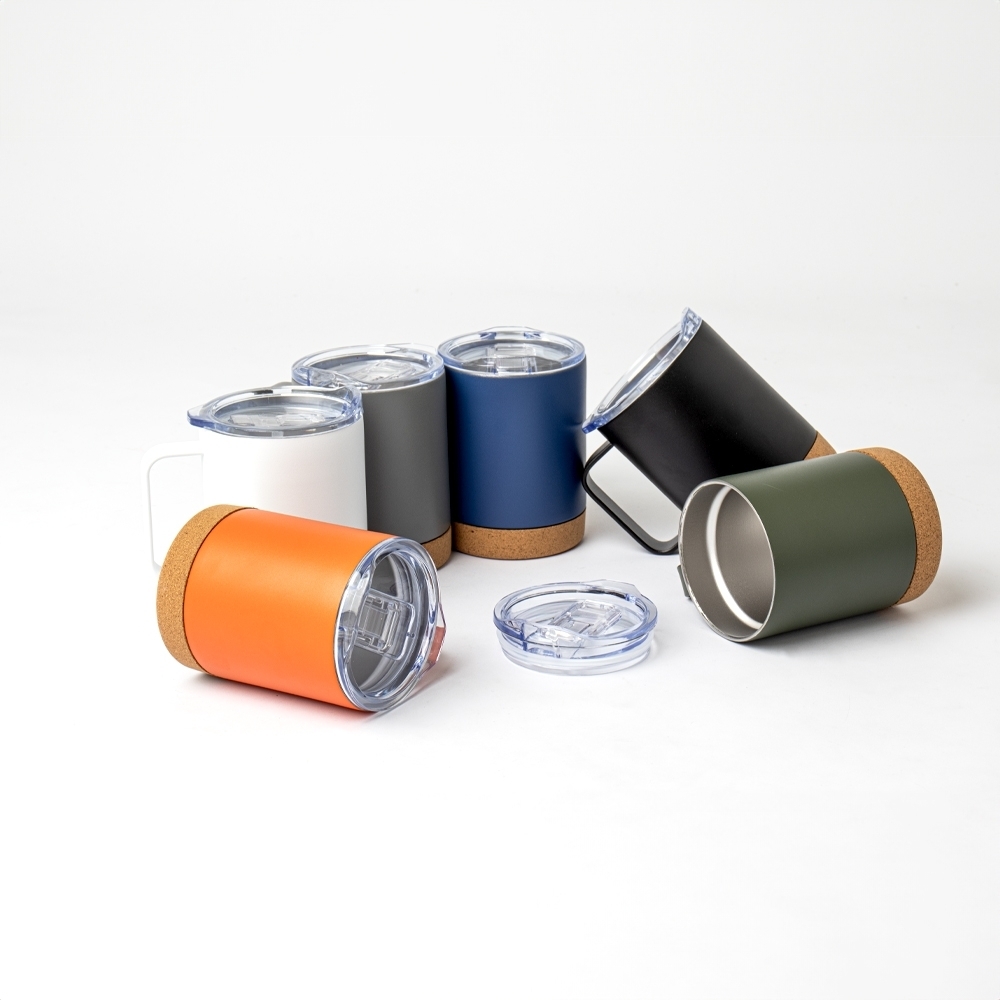 Caneca Termica com Cortica de 400ml