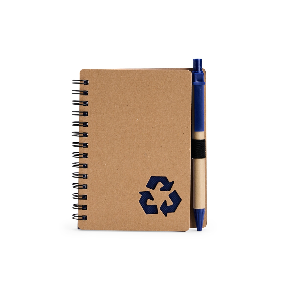 Caderno Ecologico com Caneta