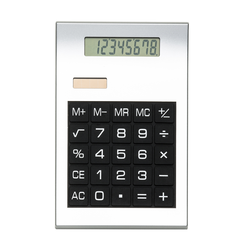 Calculadora 8 Digitos PRATA