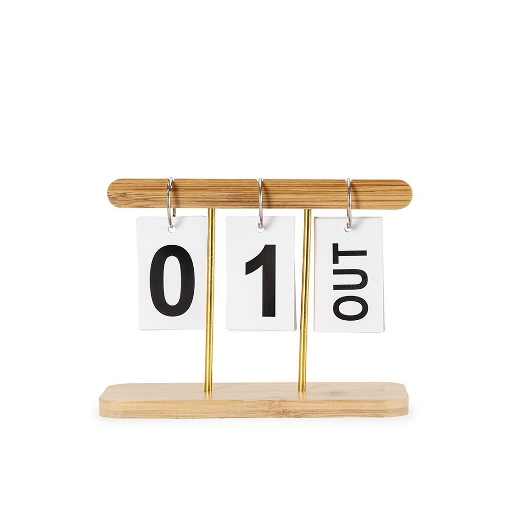 Calendario Permanente Bambu