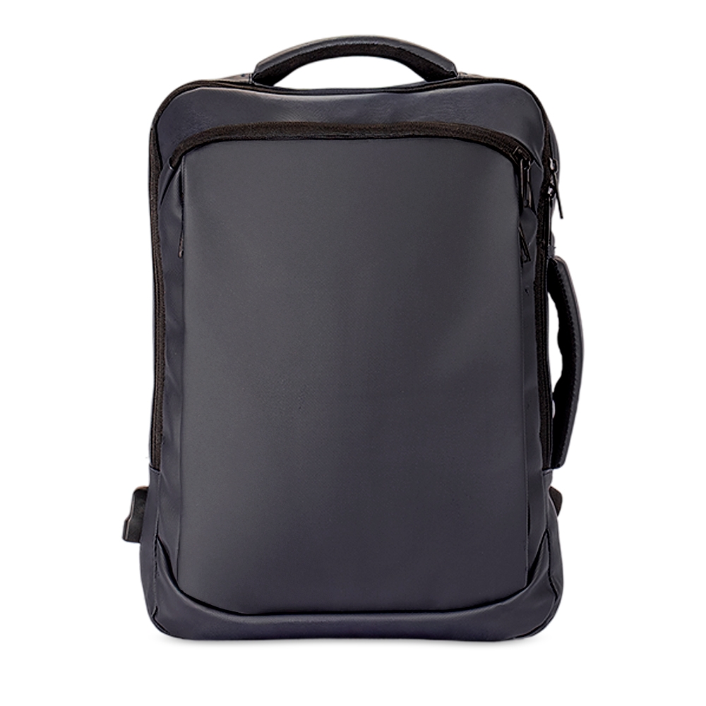 Mochila Couro Sintetico USB 17 Litros AZUL ESCURO