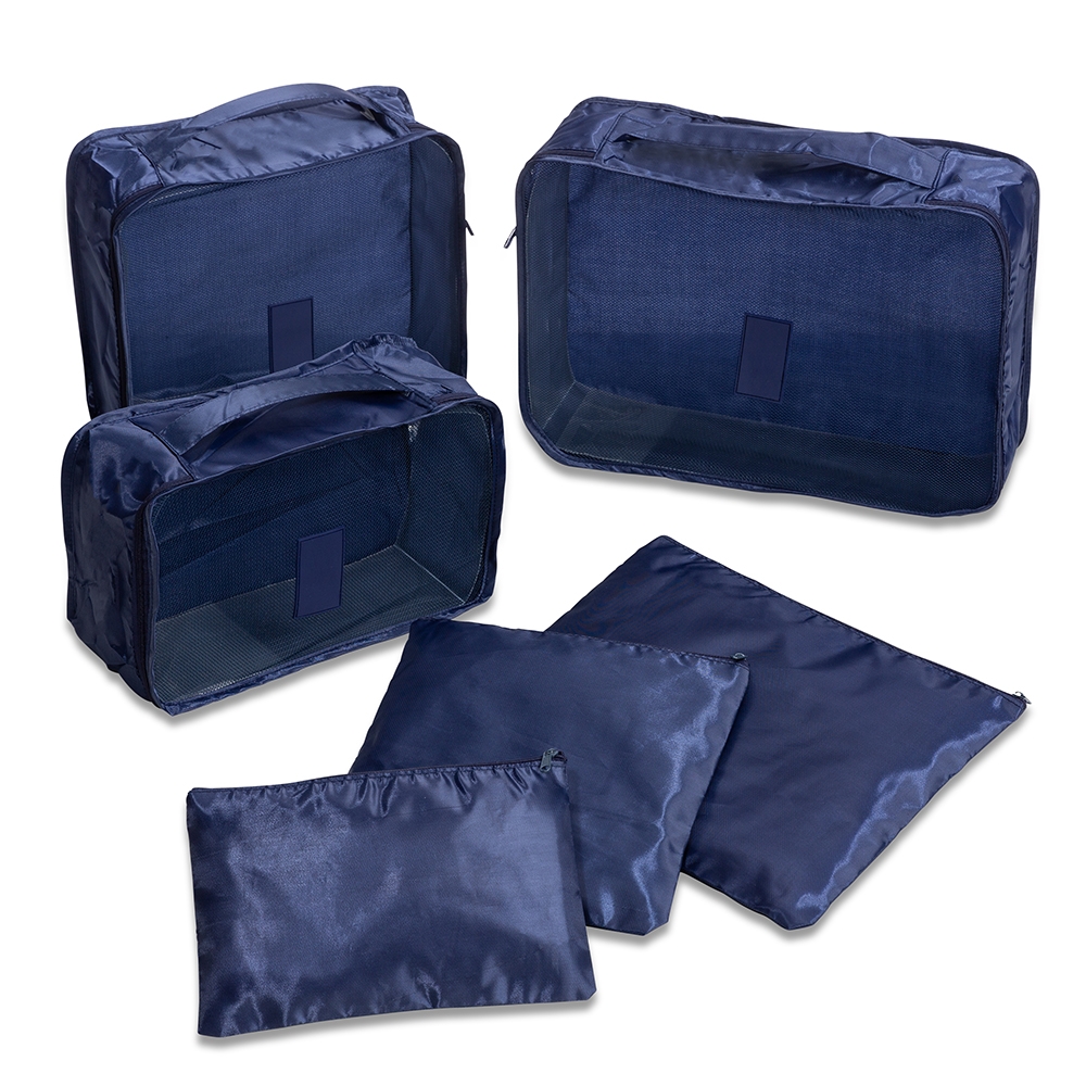 Kit Necessaire 6 Pecas AZUL