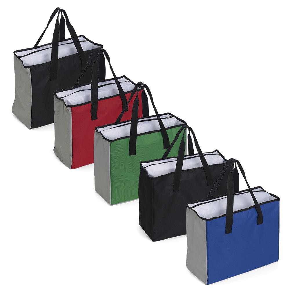 Sacola Poliester 25L com Bolso Termico